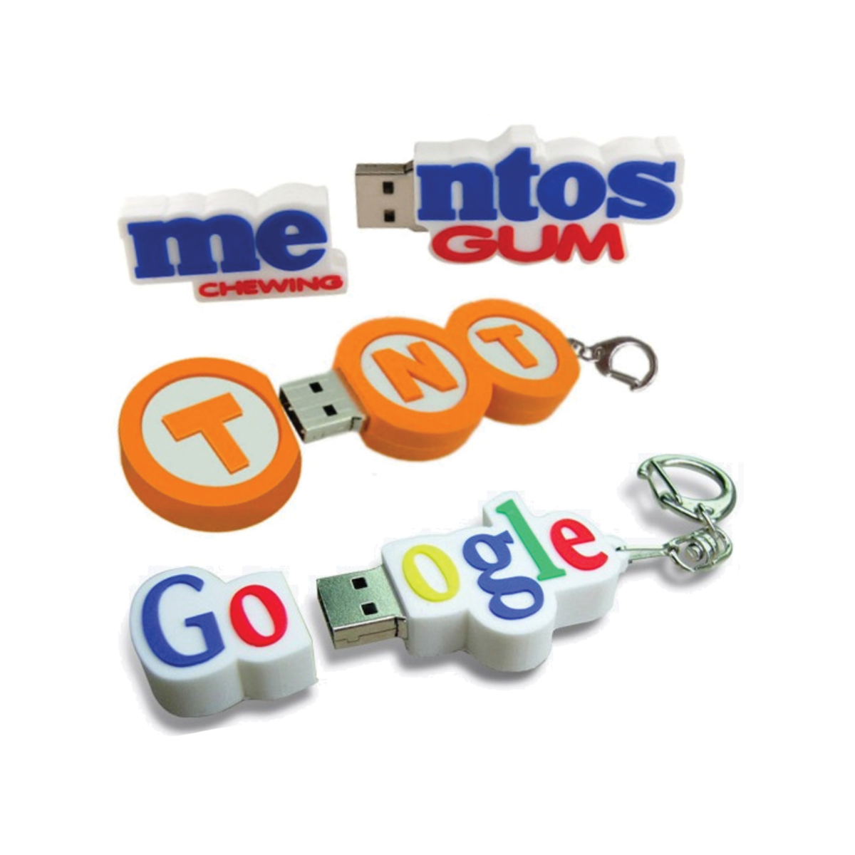 דיסק און קי מעוצב בצורת לוגו - בחירת נפח לפי דרישה