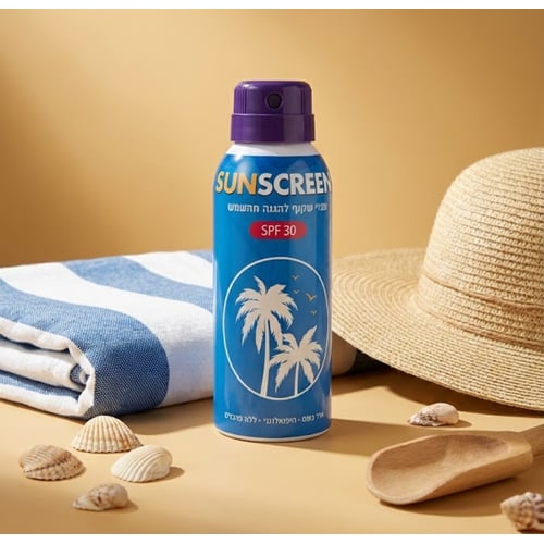 תרסיס מגן שמש מיני בנפח 80 מ"ל להגנה גבוהה