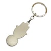 Silver Hamsa Keychain - Unique and Elegant Accessory