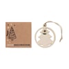Tree-Shaped Wood Decor Hanger with Jute Rope and Cypress Seeds