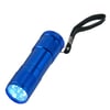 Compact Metal Handheld Flashlight with White LED Light - Kaiko