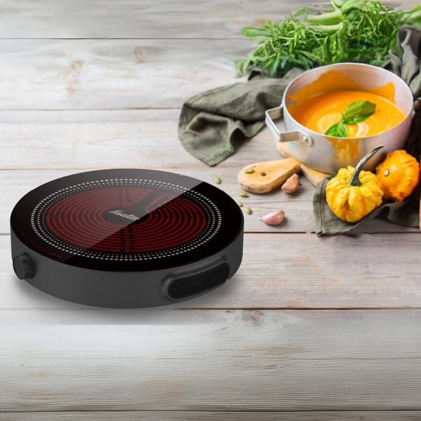 כירת בישול קרמית עגולה עם פונקציות חכמות SAUTER