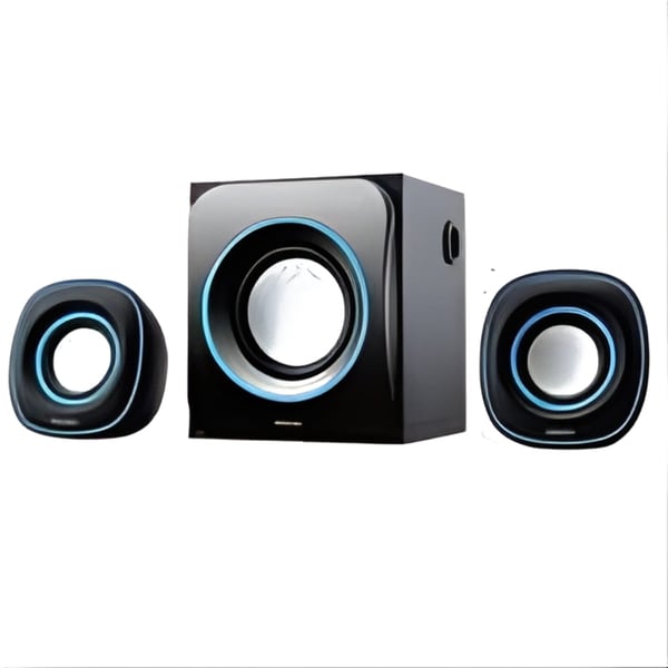 Professional Computer Speakers System with Subwoofer