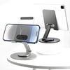 מעמד מתכתי מתכוונן 360 לטלפון וטאבלט