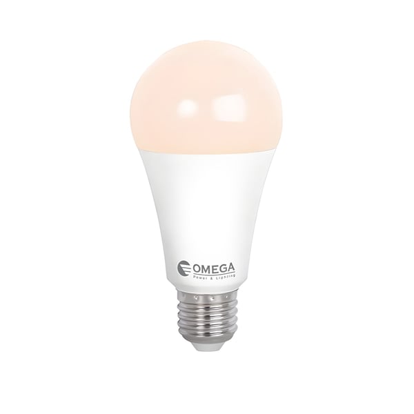 OMEGA E27 Warm Light LED Bulb