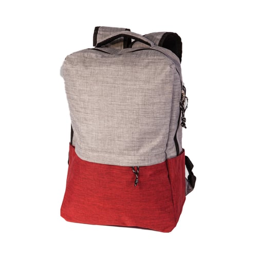 תיק גב למחשב נייד עם שקע טעינה חיצוני