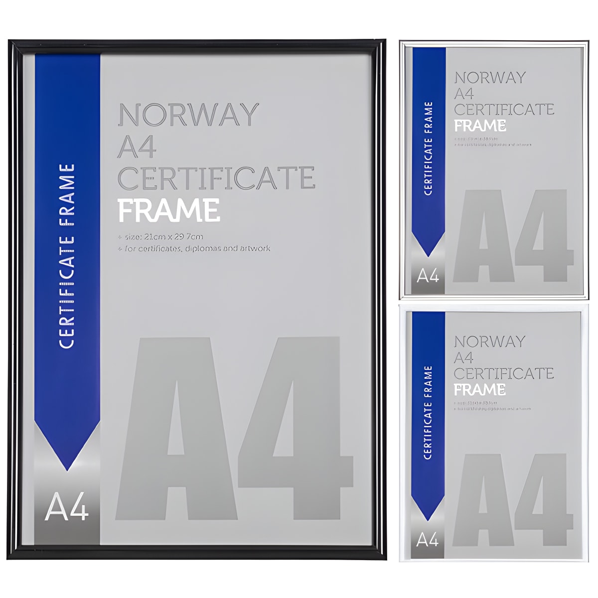 מסגרת לתעודה או דיפלומה בגודל A4