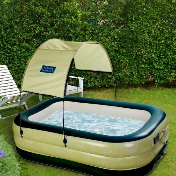 Inflatable Kids Swimming Pool in a Minute - CLIMAX