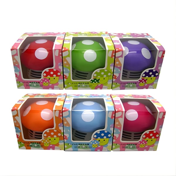 שואב אבק שולחני בצורת פטריה - פתרון יעיל לניקוי משטחי עבודה