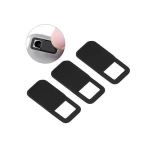 Black Privacy Cover for Screen Cameras
