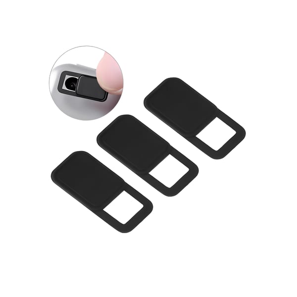 כיסוי פרטיות למצלמת מסך בצבע שחור