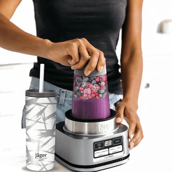 מארז פרימיום לשייקים עם שייקר Ninja CB103 וספל תרמי Jagger