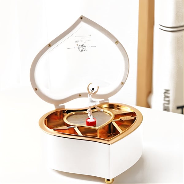 Gold Heart Pendant Necklace for Women