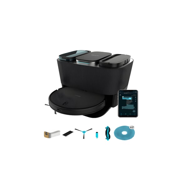 Wireless Robotic Vacuum Cleaner with Smart Navigation