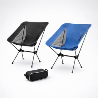 כיסא קמפינג מתקפל קל במיוחד עם נרתיק נשיאה
