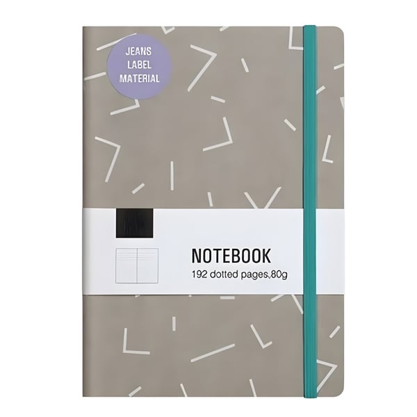 Stylish Angled Notebook with Soft Cover