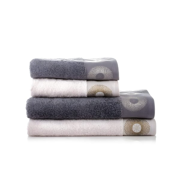 מגבות ז'קרד איכותיות כתנה ספייס 70x130 ורדינון