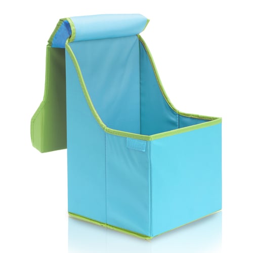 כיסא מתקפל לילדים עם אחסון ומשענת יעילה
