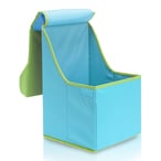 כיסא מתקפל לילדים עם אחסון ומשענת יעילה