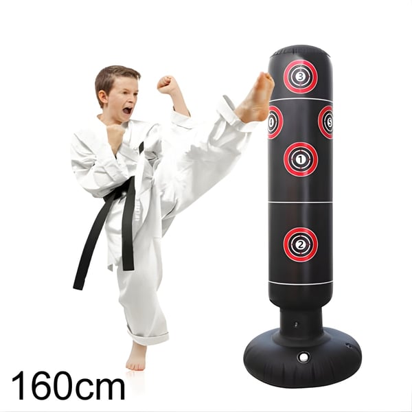 שק איגרוף ריצפתי מקצועי לאימון ביתי