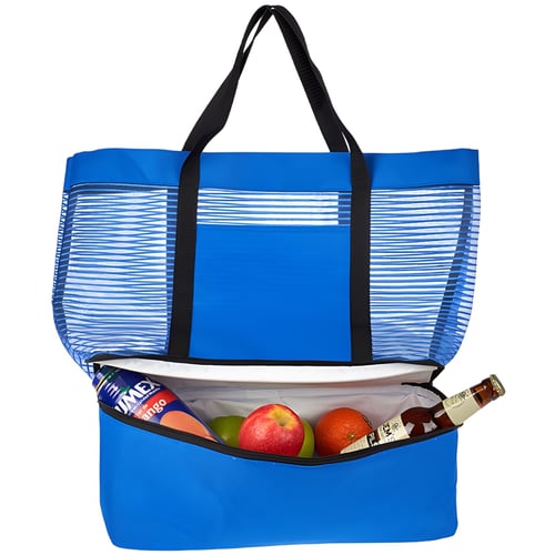 תיק חוף משולב עם צידנית ניידת