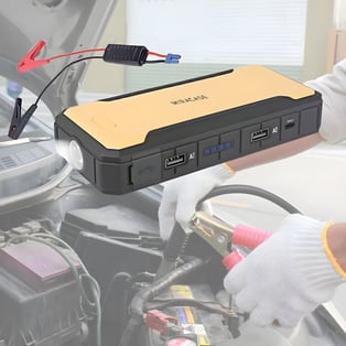 מטען נייד עוצמתי לטיולים עם סוללת גיבוי 12000 mAh