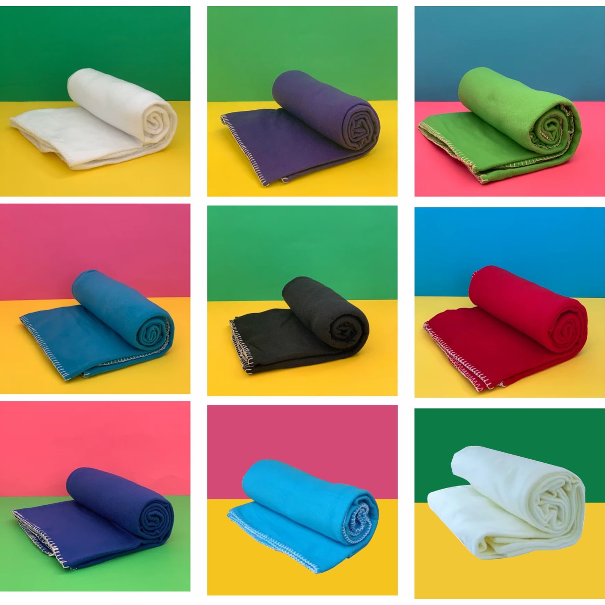 שמיכת פליז מפנקת בשלל צבעים לשינה נעימה