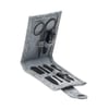 6-Piece Stainless Steel Manicure Set with RPET Felt Pouch