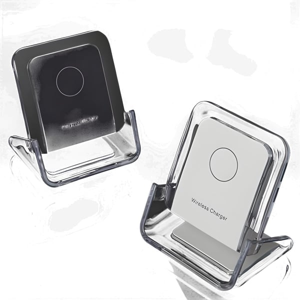 מטען אלחוטי נייד שקוף 10W