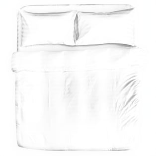 סט מצעים זוגי מלא 160x200 עם טקסטורת פסים מבד מיקרופייבר