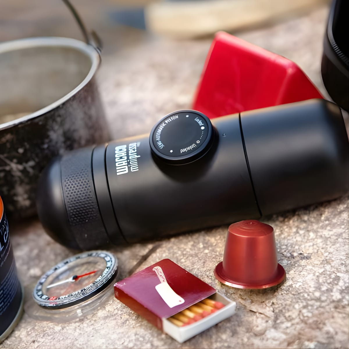 מכונת אספרסו ניידת WACACO MINIPRESSO NS מאת Go Nature