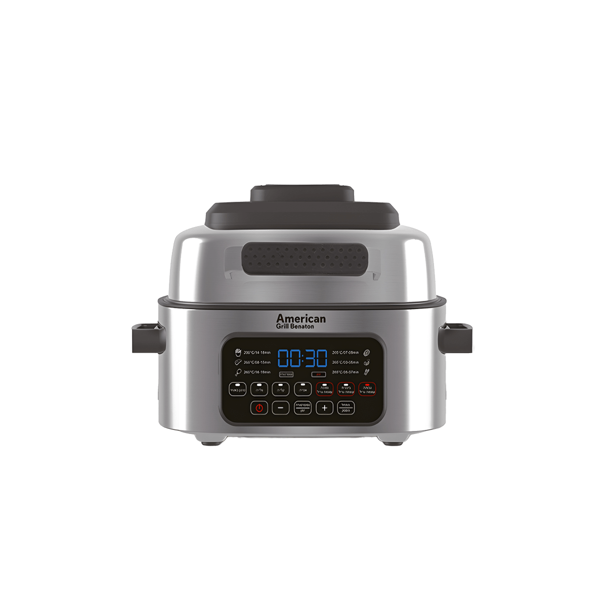 גריל חשמלי מקצועי עם סירים של אמריקן גריל בנאטון