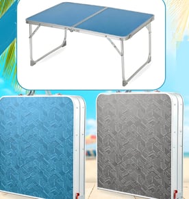 שולחן קמפינג אלומיניום מתקפל - ערבה