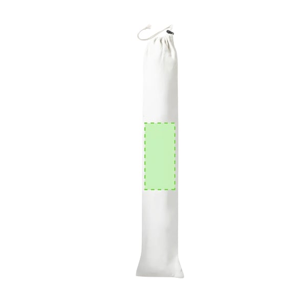 White Designer Storage Bag with Drawstring