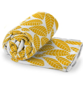 שמיכת פליז זוגית עם הדפסה צבעונית בכל הצדדים