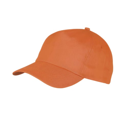 כובע ספורט מתכוונן מ-100% כותנה עם 5 פאנלים