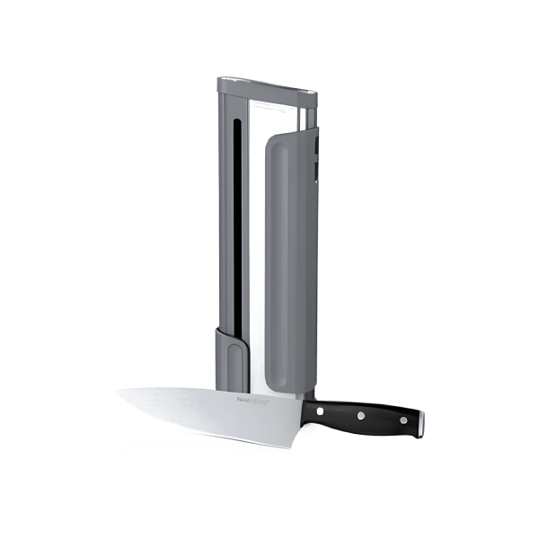 Ninja Chef Knife with Built-in Sharpener - German Blade