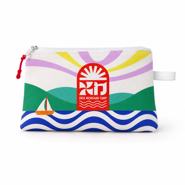 "Lotus" Custom-Designed Pyramid Pouch