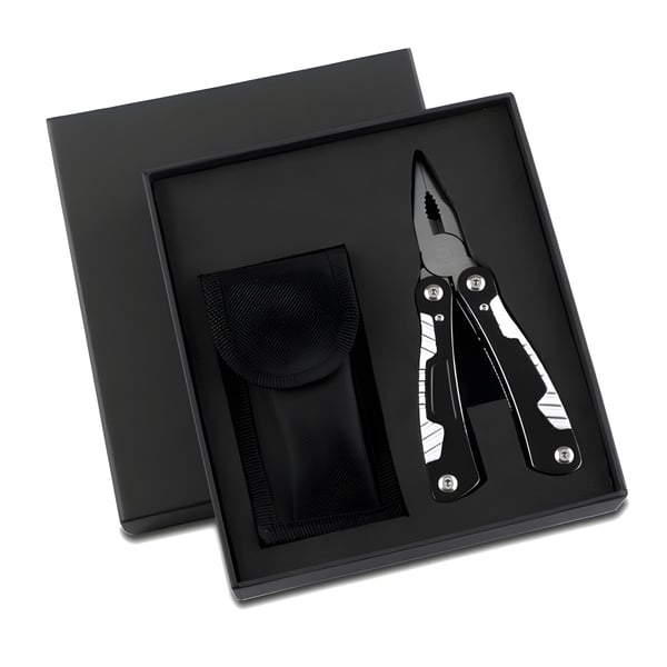 Professional Multi-Tool with 12 Functions in Gift Pouch