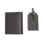 סט טיסה מהודר מעור איטלקי איכותי