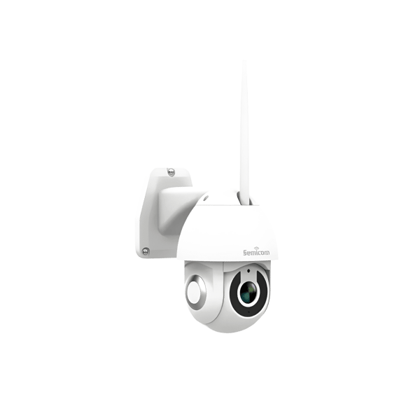 SEMICOM 4MP Wireless PTZ Security Camera for Outdoors