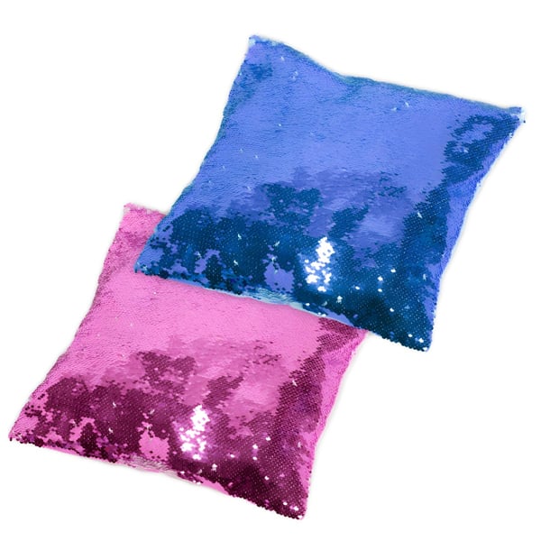 Glowing Sequin Cushions