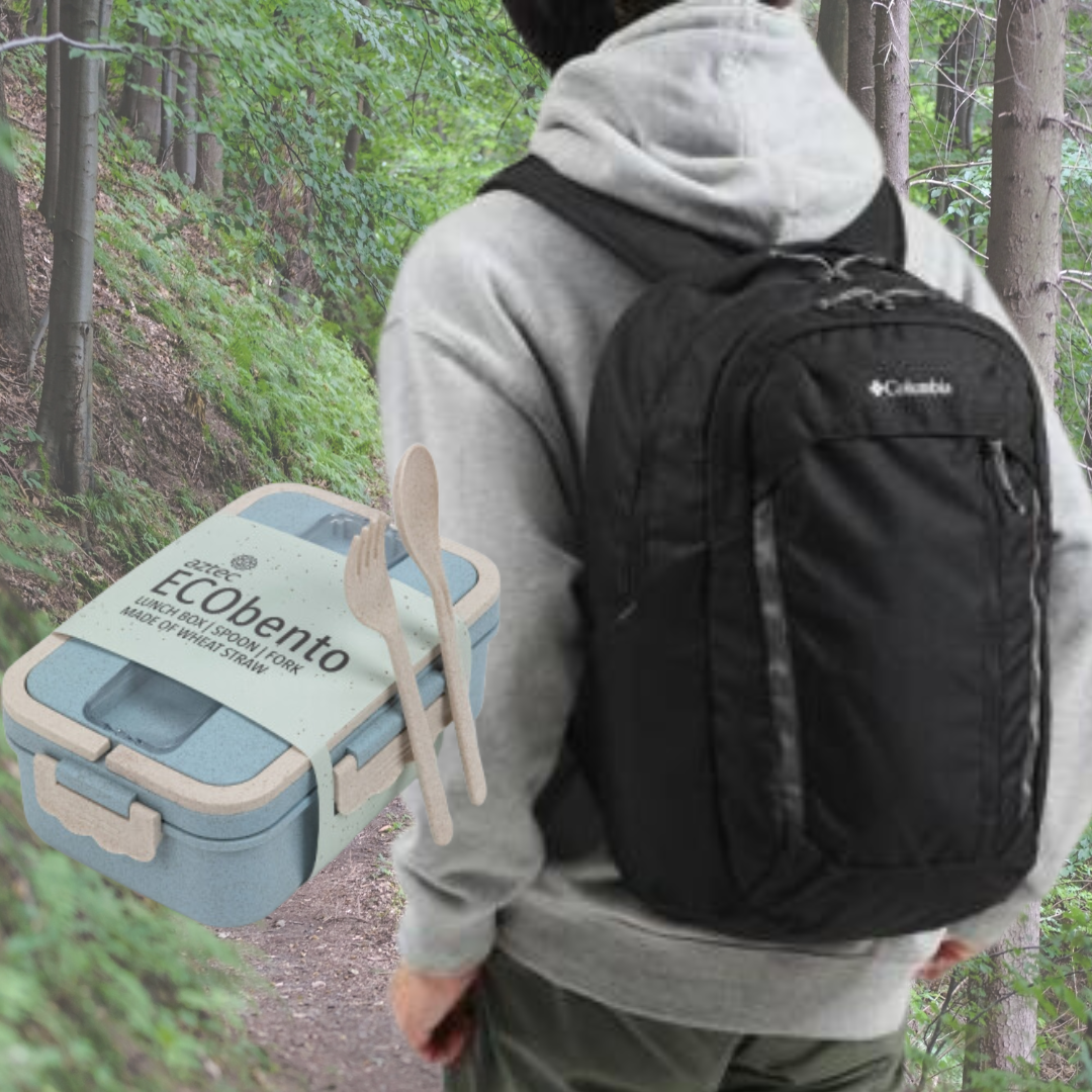 מארז למטייל Columbia Atlas Explorer ותיק אוכל אקולוגי Aztec