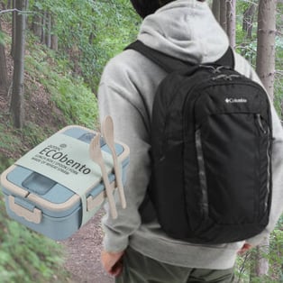 מארז למטייל Columbia Atlas Explorer ותיק אוכל אקולוגי Aztec