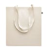 Eco-Friendly Recycled Cotton Shopping Bag with Long Handles