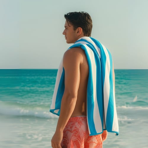 מגבת דרייפיט פסים איכותית 150X70 סמ