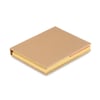 Eco-Friendly Sticky Note Set with Recycled Carton Cover