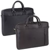 High-Quality Leather Business Bag by Gevoni – Fits Laptops up to 15.6 Inches