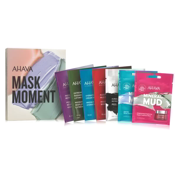 AHAVA Facial Mask Kit for Skin Renewal and Cleansing