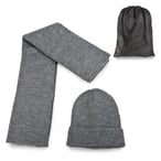 סט כובע גרב וצעיף אקריל – איכות לג’נד